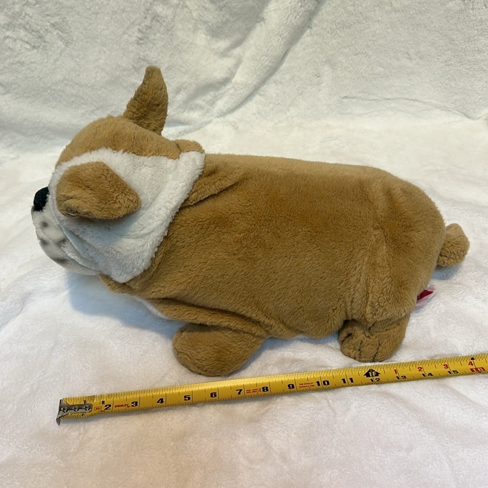 Vintage 1988 Dakin Tough Guy English Bulldog Plush Stuffed Animal - Picture 10 of 12